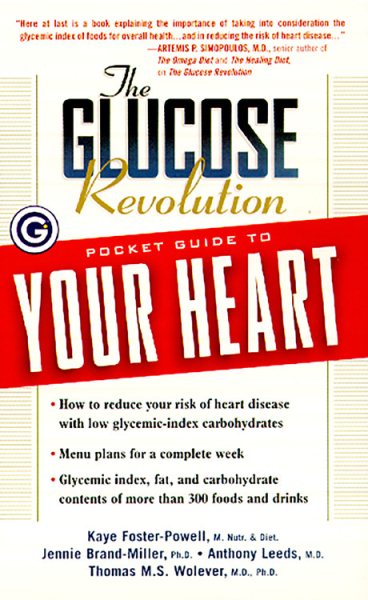 The Glucose Revolution Pocket Guide to Your Heart cover