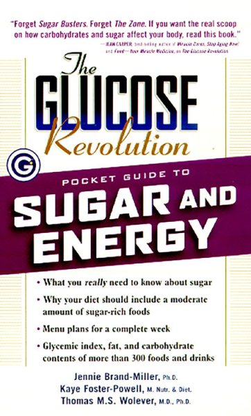 The Glucose Revolution Pocket Guide to Sugar and Energy cover