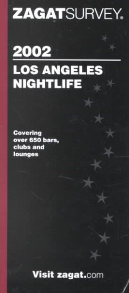Zagatsurvey 2002 Los Angeles Nightlife cover