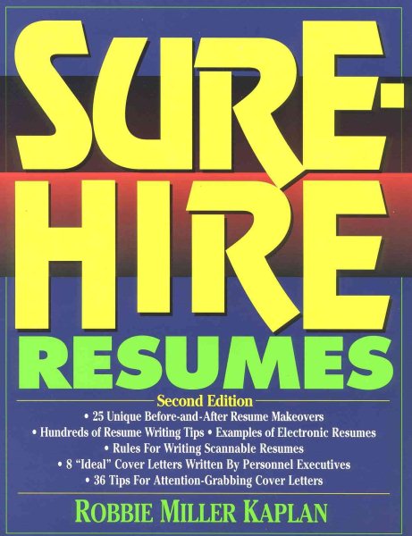 Sure-Hire Resumes cover