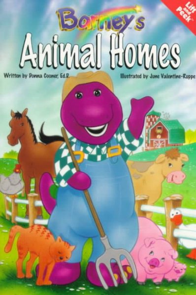 Animal Homes (Barney) cover
