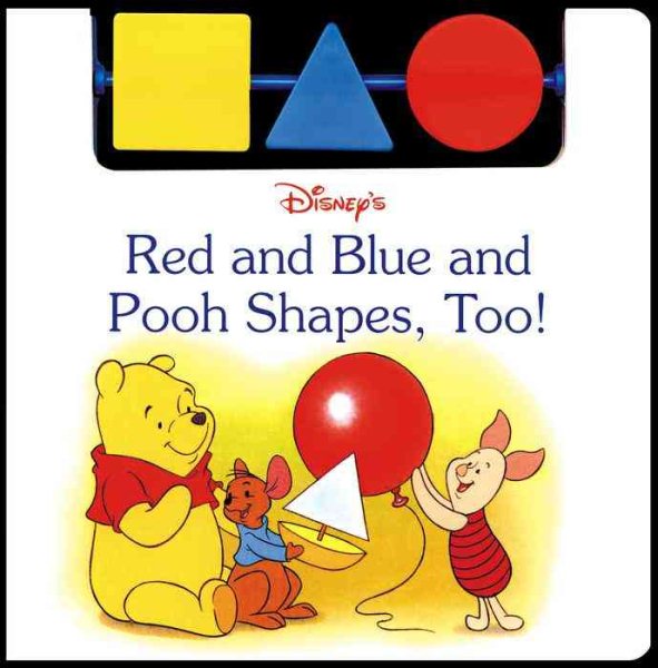 Red and Blue and Pooh Shapes, Too! cover