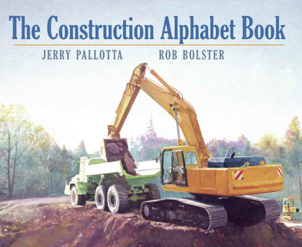 The Construction Alphabet Book (Jerry Pallotta's Alphabet Books) cover