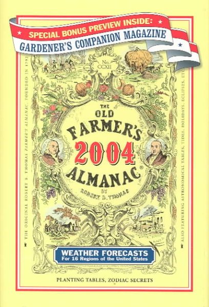 The Old Farmer's Almanac 2004 cover