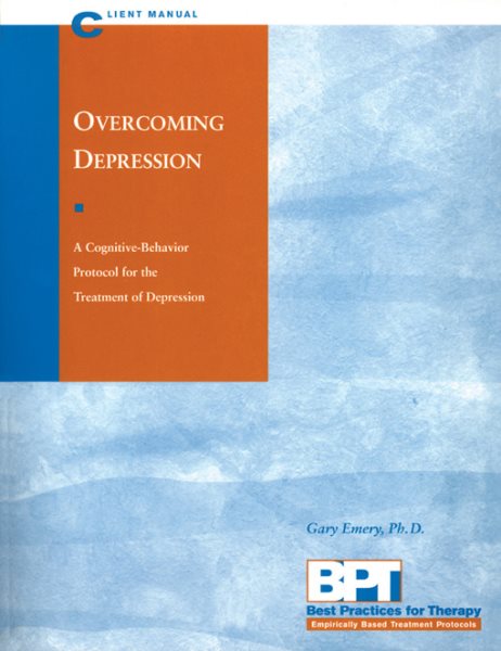 Overcoming Depression - Client Manual (Best Practices for Therapy) cover