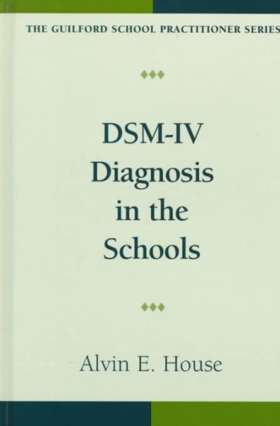 DSM-IV Diagnosis in the Schools cover