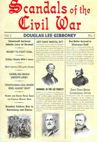 Scandals Of The Civil War cover