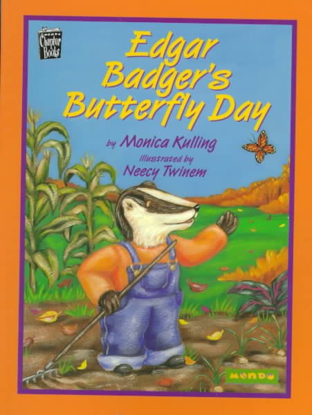 Edgar Badger's Butterfly Day (Mondo) cover