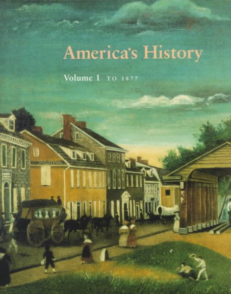 America's History Vol I cover