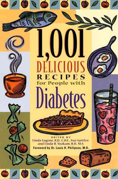 1,001 Delicious Recipes for People with Diabetes cover