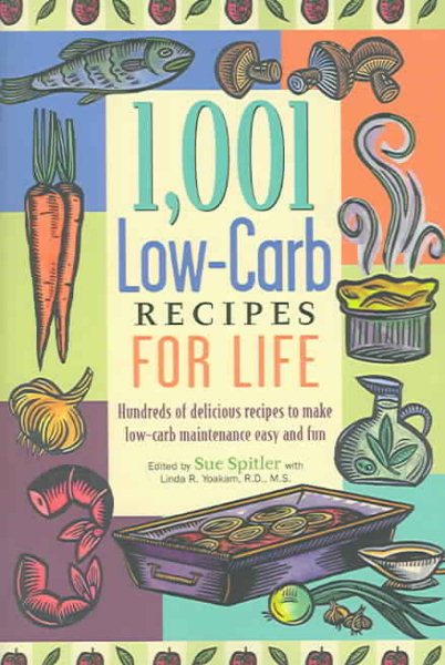 1,001 Low-Carb Recipes for Life cover
