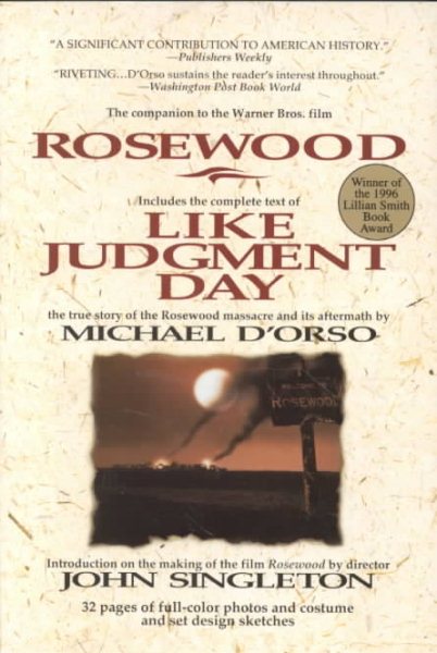 LIKE JUDGMENT DAY, The Ruin and Redemption of a Town Called Rosewood (Movie Tie-In to ROSEWOOD) cover