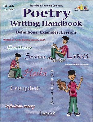 Poetry Writing Handbook: Definitions, Examples, Lessons (Gr. 4-6) cover