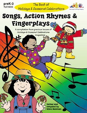 Songs, Action Rhymes & Finger Plays cover