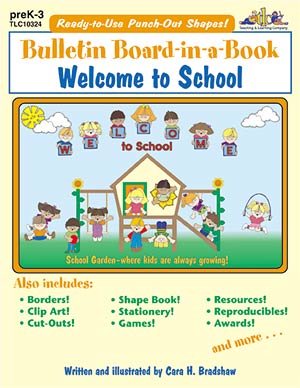 Welcome to School Bulletin Board-in-a-Book cover