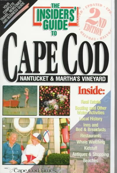 The Insiders' Guide to Cape Cod, Nantucket & Martha's Vineyard (2nd Edition) cover