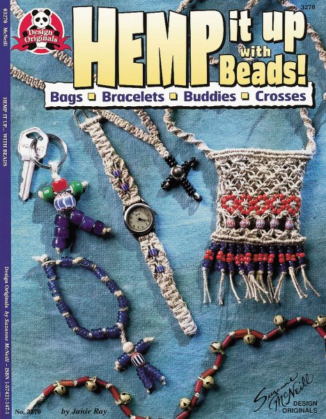 Hemp It Up with Beads: Bags Bracelets Buddies Crosses (Suzanne McNeill design originals) cover