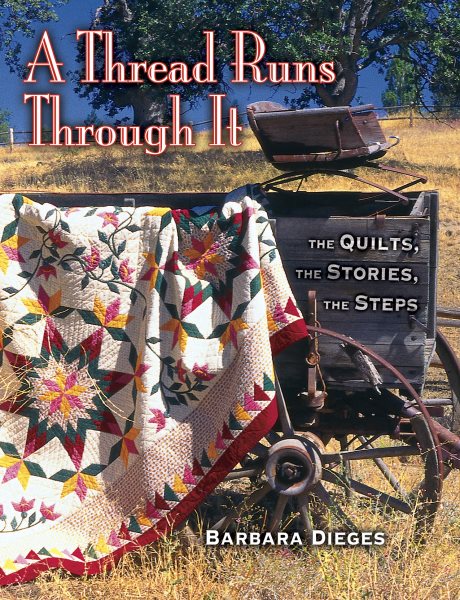 A Thread Runs Through It: The Quilts, the Stories, the Steps cover