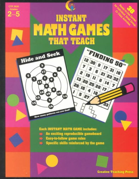 Instant Math Games That Teach (2620)