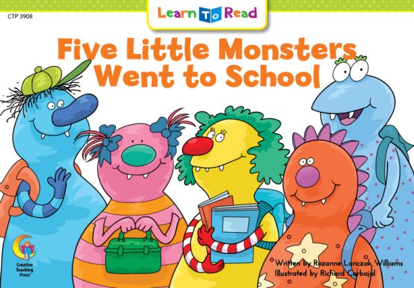 Five Little Monster Went To School (Social Studies Learn to Read) cover