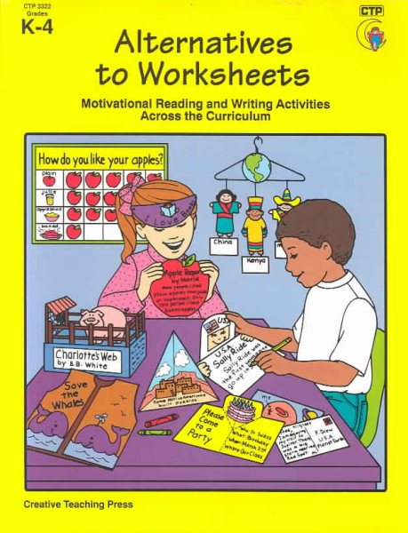 Alternatives to Worksheets: Grades K-4 cover