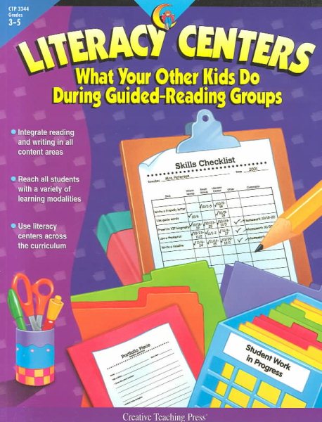 Literacy Centers Grades 3-5: What Your Other Kids Do During Guided-Reading Groups cover