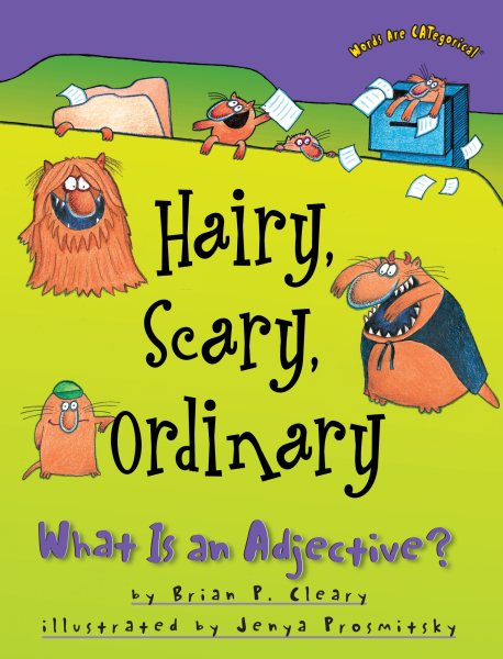 Hairy, Scary, Ordinary: What Is an Adjective? (Words Are CATegorical ®) cover