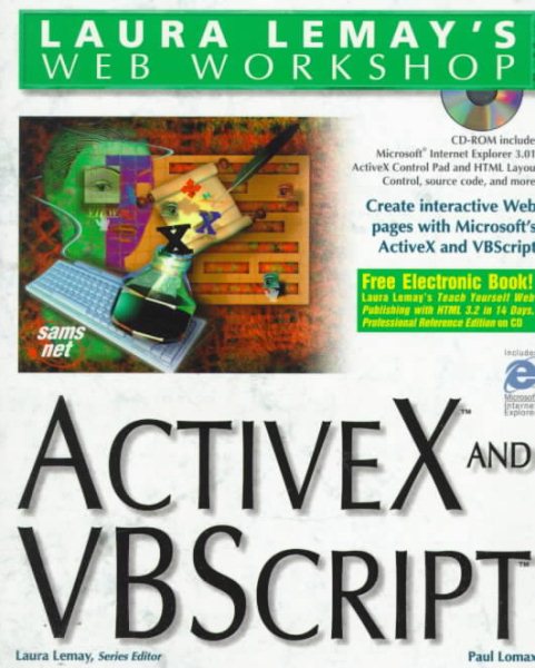 Laura Lemay's Web Workshop Activex and Vbscript cover