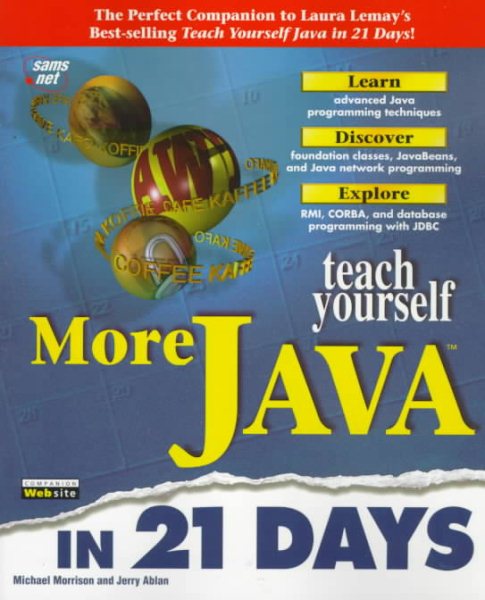 Teach Yourself More Java in 21 Days (Sams Teach Yourself) cover