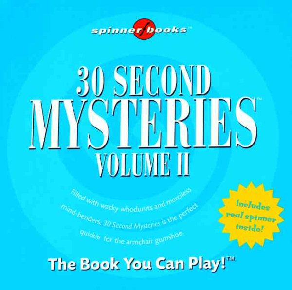 Spinner Books - 30 Second Mysteries Vol. II cover