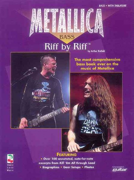 Metallica - Bass Riff by Riff, Volume 1