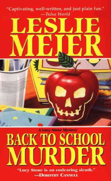 Back to School Murder (Lucy Stone Mysteries, No. 4) cover
