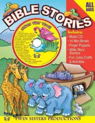 Bible Stories 96pg. Workbook & Music CD Set (Early Childhood Learning, 4) cover