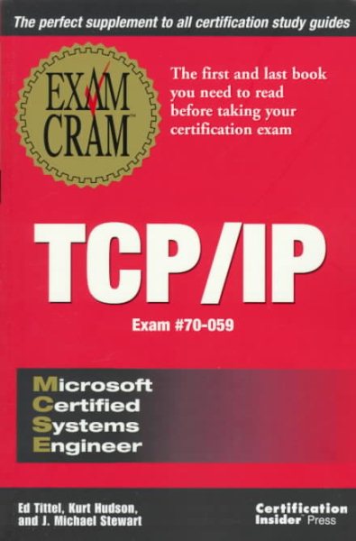 MCSE TCP/IP Exam Cram cover