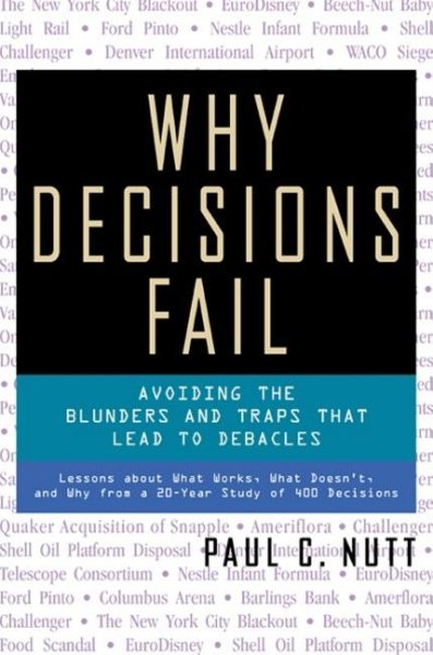 Why Decisions Fail cover