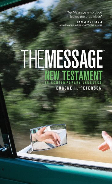 The Message New Testament (Mass Paper, Green): The New Testament in Contemporary Language (Experiencing God) cover