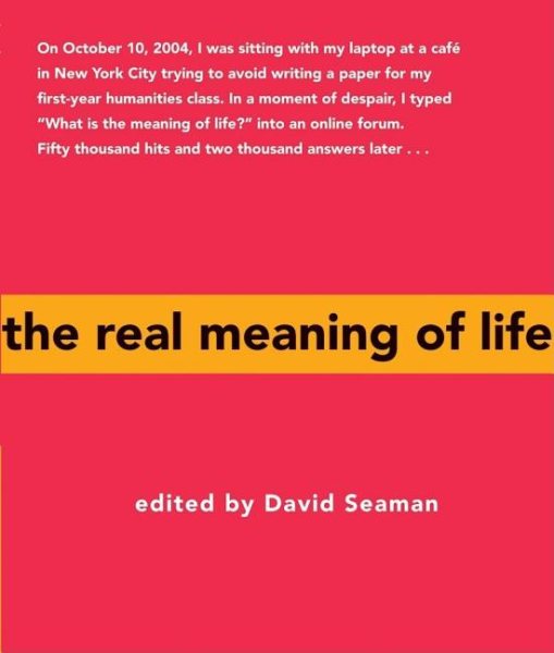 The Real Meaning of Life cover