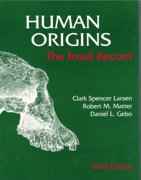 Human Origins: The Fossil Record cover