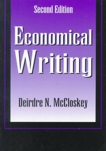Economical Writing cover