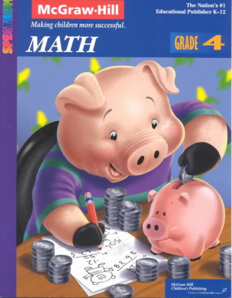Spectrum Math, Grade 4 (Trade Math) cover