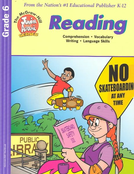 Reading Grade 6 Activity Tablets (McGraw-Hill Junior Academic) cover