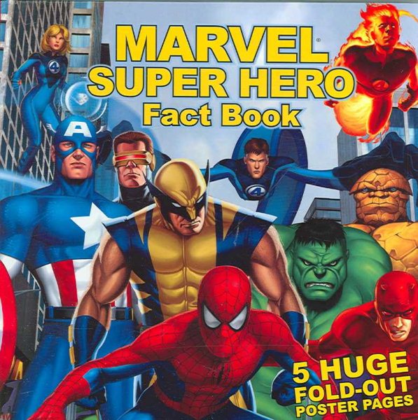 Marvel Super Hero Fact Book cover