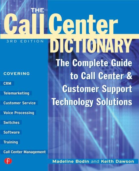 The Call Center Dictionary cover