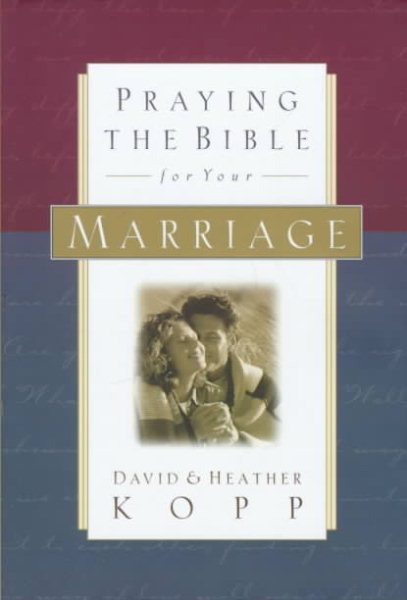 Praying the Bible for Your Marriage cover