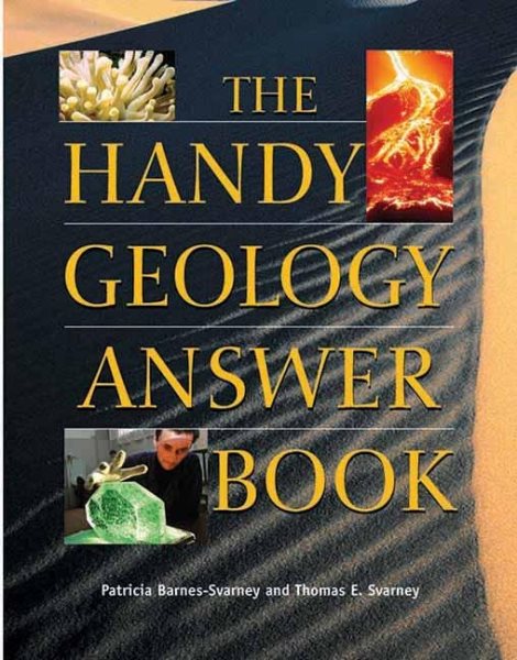 The Handy Geology Answer Book (The Handy Answer Book Series) cover