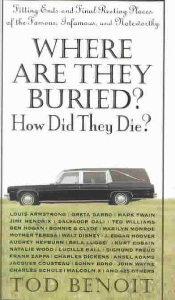 Where Are They Buried?: How Did They Die? Fitting Ends and Final Resting Places of the Famous, Infamous, and Noteworthy cover
