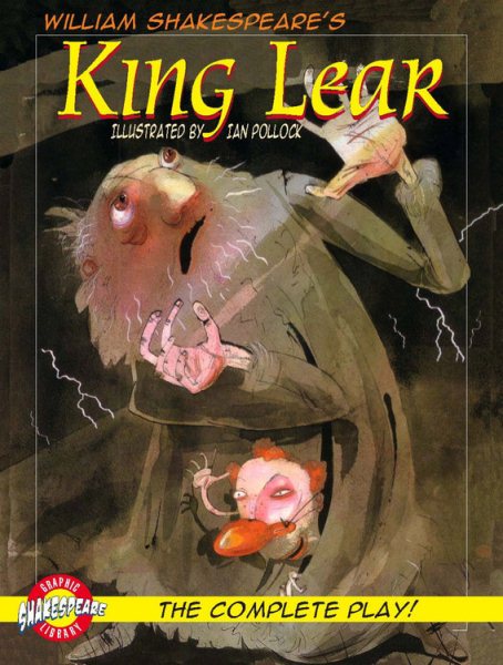 King Lear (Graphic Shakespeare) (Shakespeare Graphic Library) cover