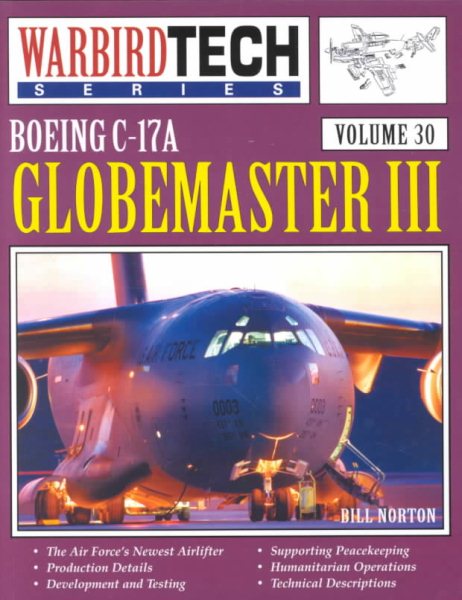 Boeing C-17 Globemaster III - Warbird Tech Vol. 30 cover