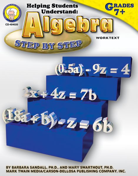 CD-404020 - HELPING STUDENTS UNDERSTAND ALGEBRA cover