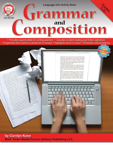 Mark Twain - Grammar and Composition, Grades 5 - 8 cover